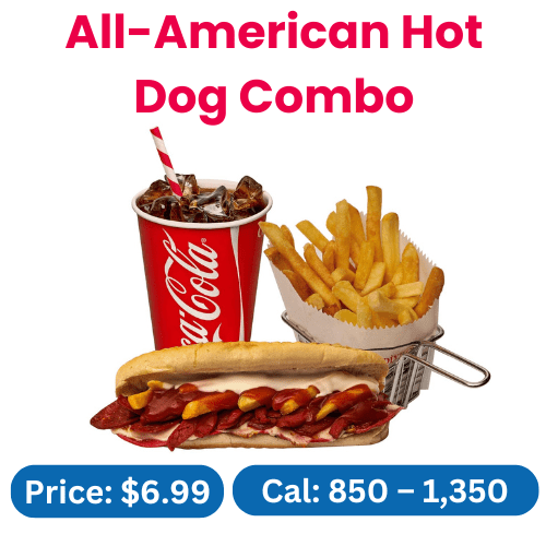 All-American Hot Dog Combo