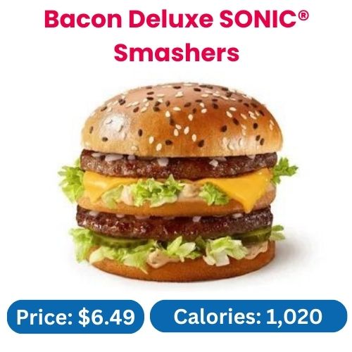 Bacon Deluxe SONIC® Smashers