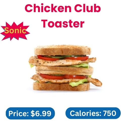 Chicken Club Toaster Sandwich