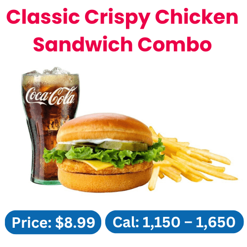 Classic Crispy Chicken Sandwich Combo