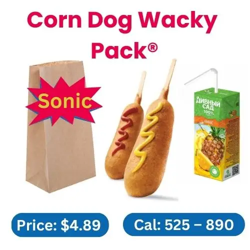 Sonic Corn Dog Wacky Pack®