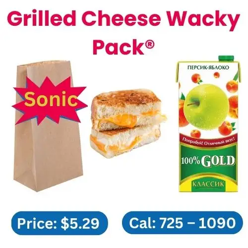 Sonic Grilled Cheese Wacky Pack®