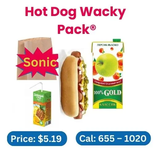 Sonic Hot Dog Wacky Pack®