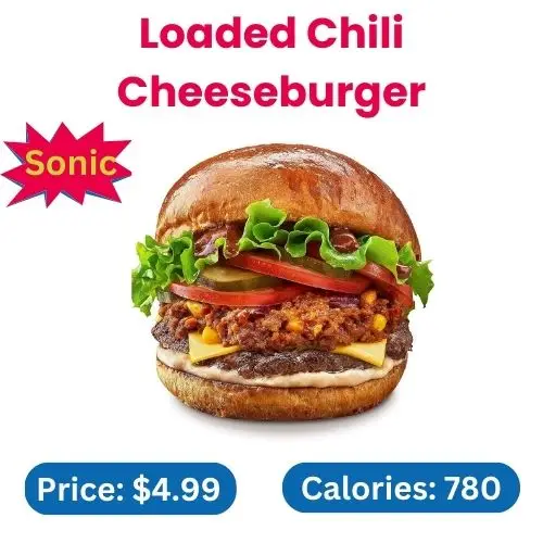 Loaded Chili Cheeseburger