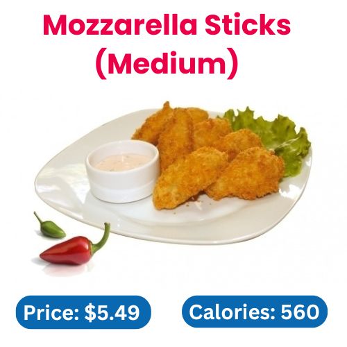 Mozzarella Sticks (Medium)