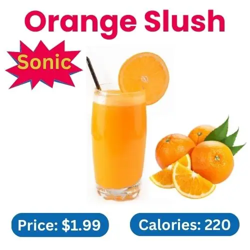 Sonic Orange Slush