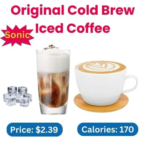 Sonic Original Cold Brew Iced Coffee