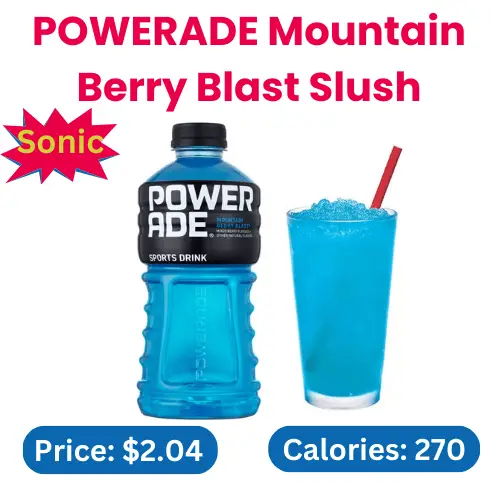 POWERADE Mountain Berry Blast Slush