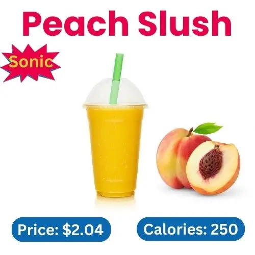 Sonic Peach Slush