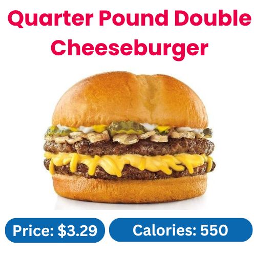 Quarter Pound Double Cheeseburger