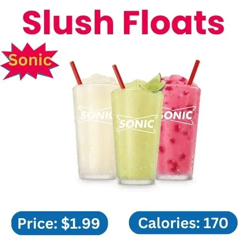 Sonic Slush Floats