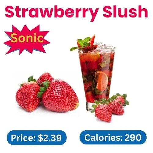 Sonic Strawberry Slush