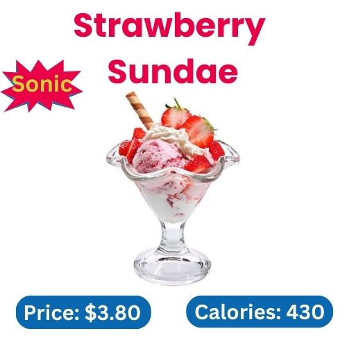 Sonic Strawberry Sundae