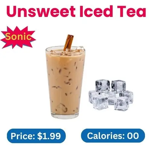 Sonic Unsweet Iced Tea